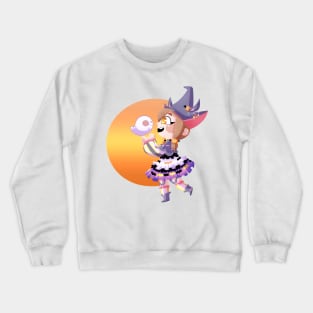 Halloween Hanamaru Crewneck Sweatshirt